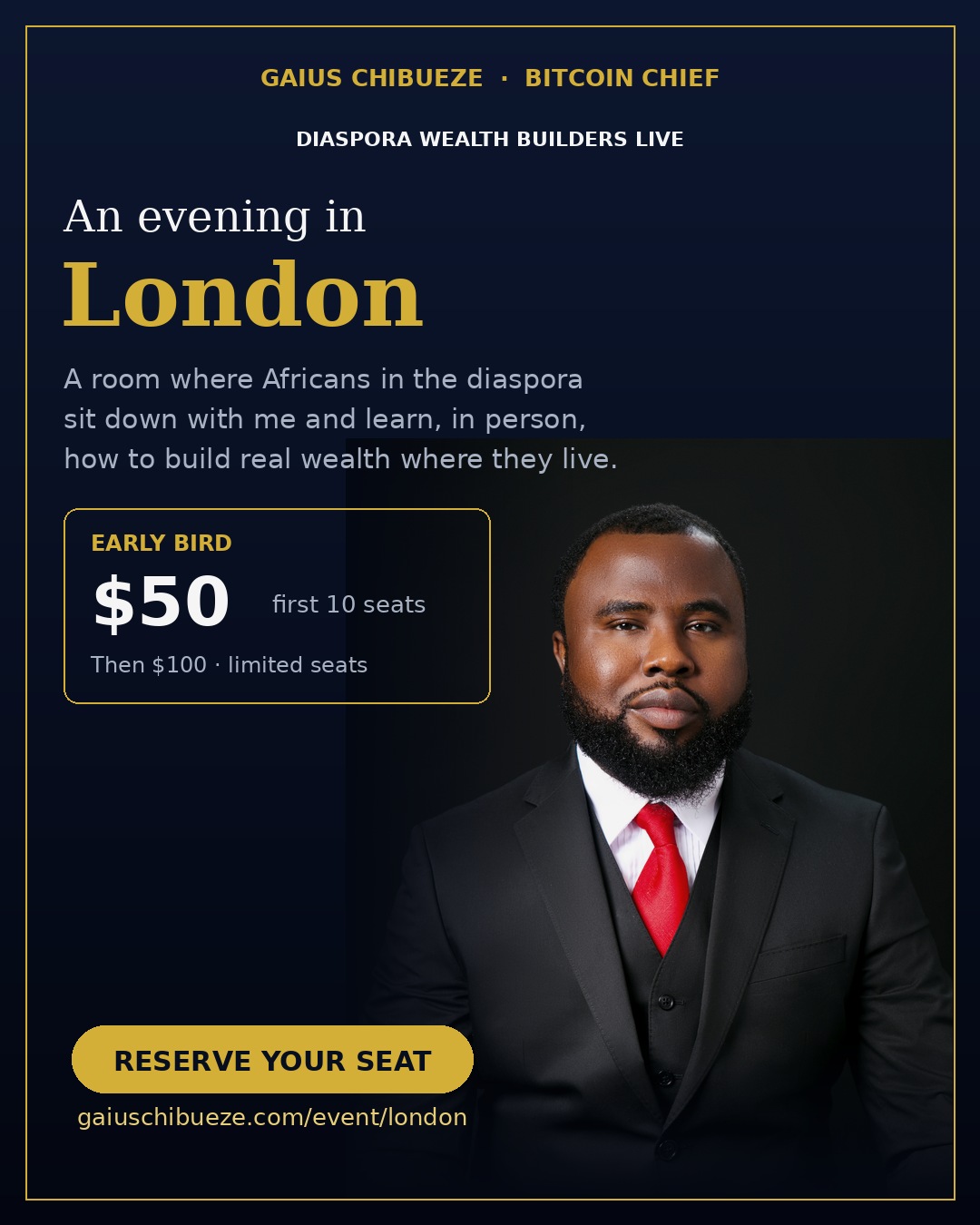 Diaspora Wealth Builders Live in London